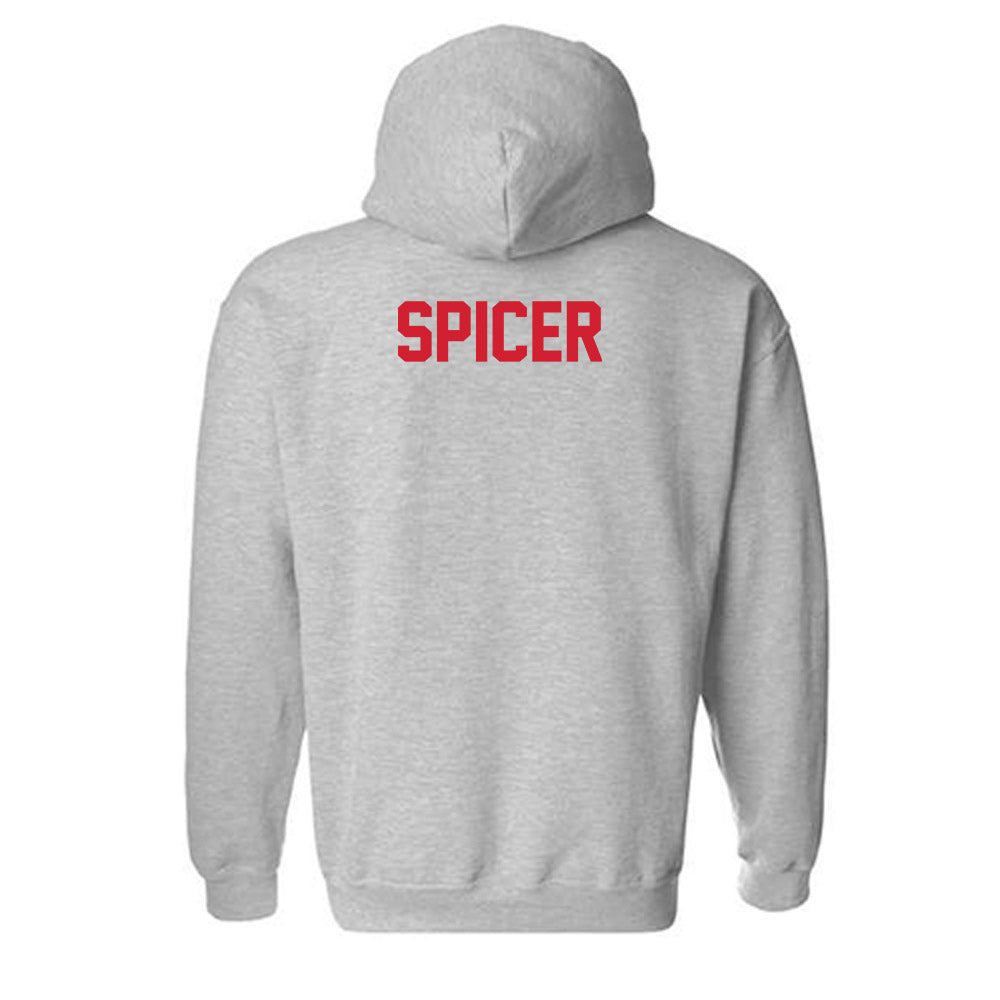 Youngstown State - NCAA Women's Bowling : Amber Spicer - Classic Shersey Hooded Sweatshirt-1