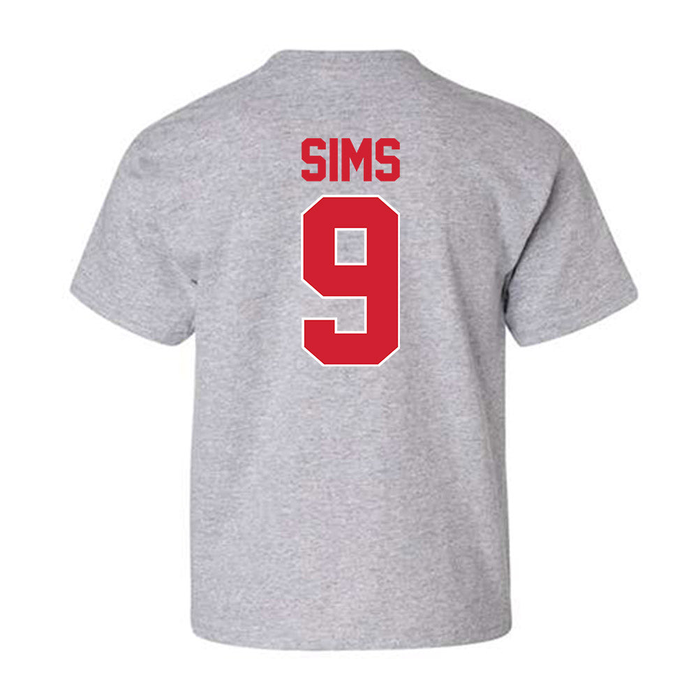Youngstown State - NCAA Baseball : Kyan Sims - Classic Shersey Youth T-Shirt-1