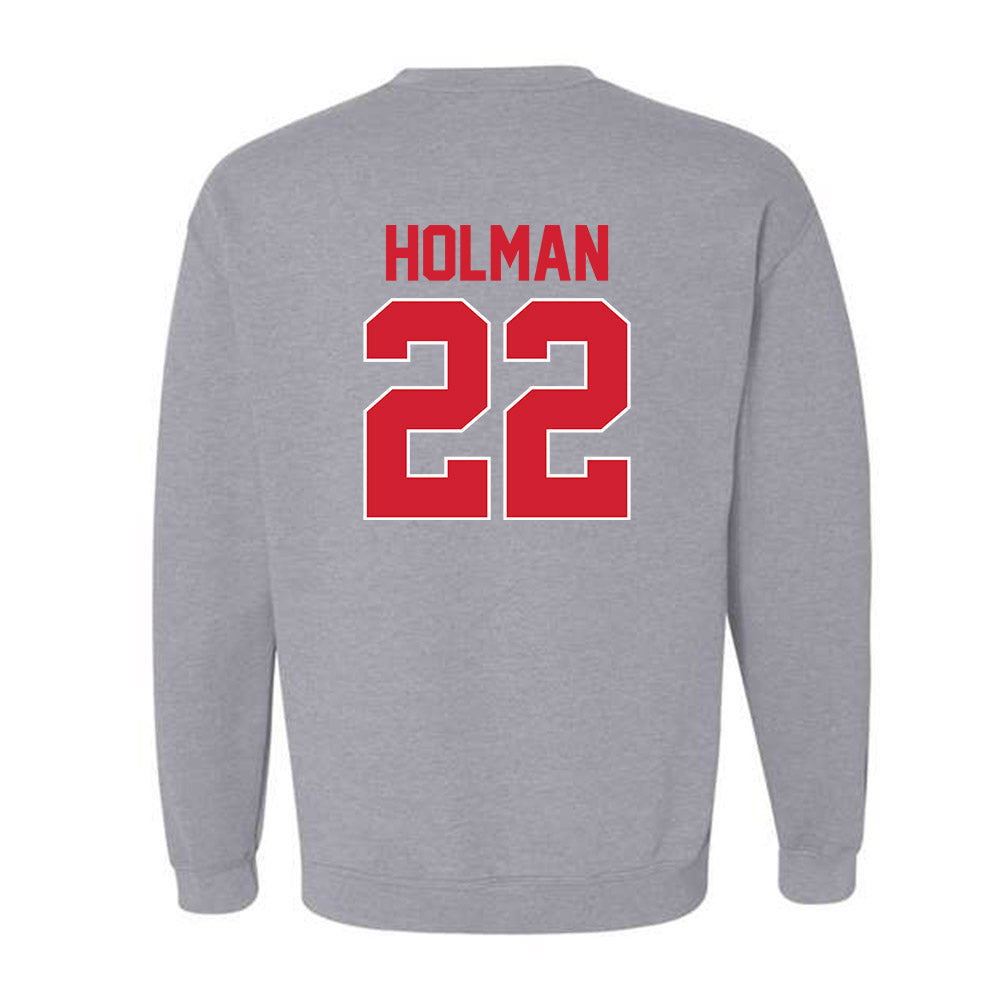 Youngstown State - NCAA Football : Dev Holman - Classic Shersey Crewneck Sweatshirt-1
