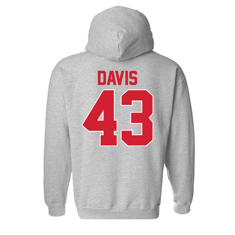 Youngstown State - NCAA Baseball : Braedon Davis - Classic Shersey Hooded Sweatshirt-1