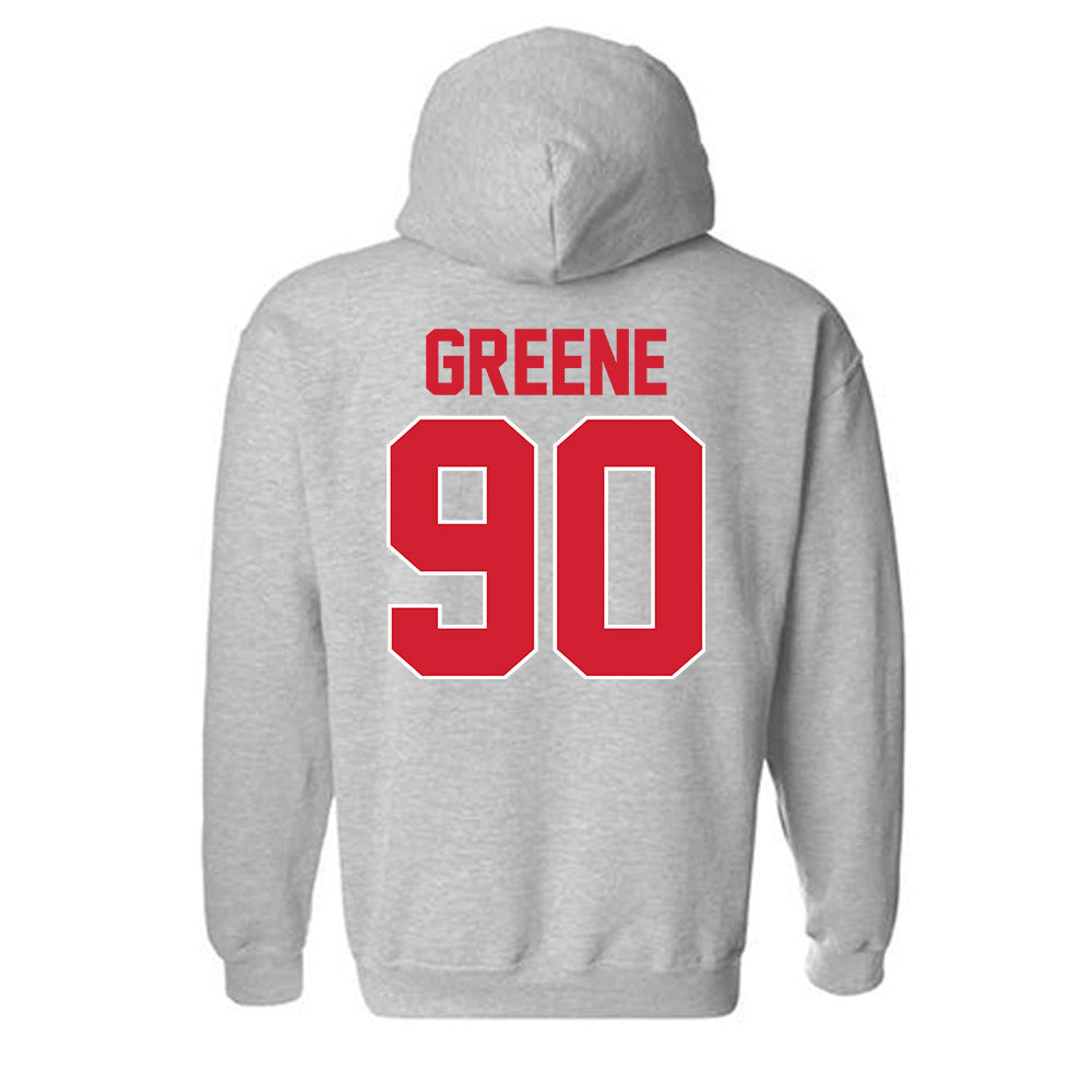 Youngstown State - NCAA Football : Conlan Greene - Classic Shersey Hooded Sweatshirt-1