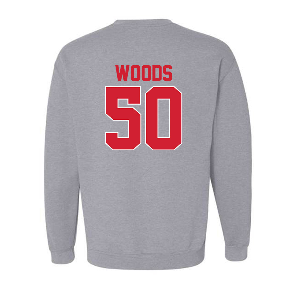 Youngstown State - NCAA Football : Grant Woods - Classic Shersey Crewneck Sweatshirt-1
