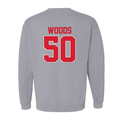 Youngstown State - NCAA Football : Grant Woods - Classic Shersey Crewneck Sweatshirt-1