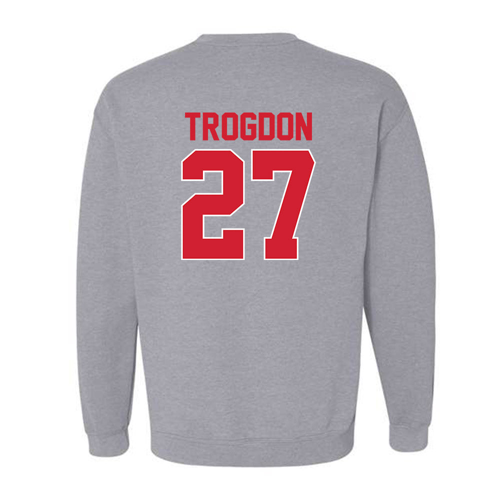 Youngstown State - NCAA Baseball : Brayden Trogdon - Classic Shersey Crewneck Sweatshirt-1