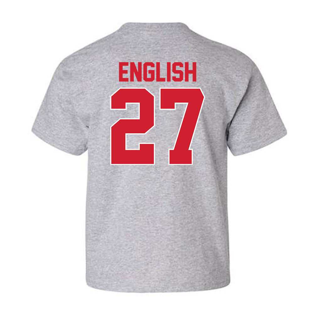 Youngstown State - NCAA Baseball : Aidan English - Classic Shersey Youth T-Shirt-1