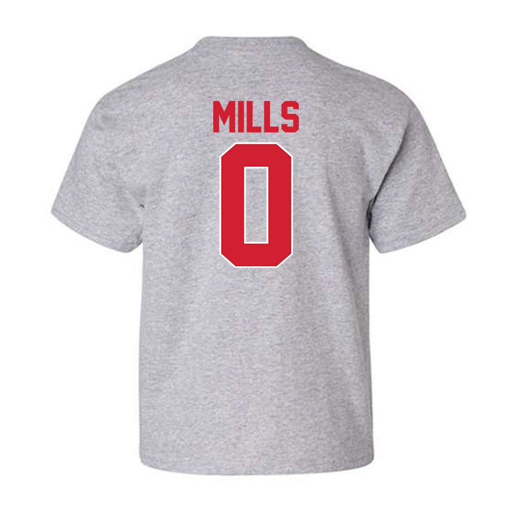 Youngstown State - NCAA Football : Tahir Mills - Classic Shersey Youth T-Shirt-1