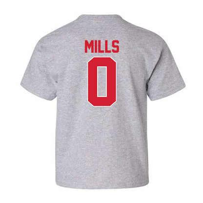 Youngstown State - NCAA Football : Tahir Mills - Classic Shersey Youth T-Shirt-1