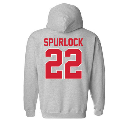 Youngstown State - NCAA Men's Basketball : Jacob Spurlock - Classic Shersey Hooded Sweatshirt-1