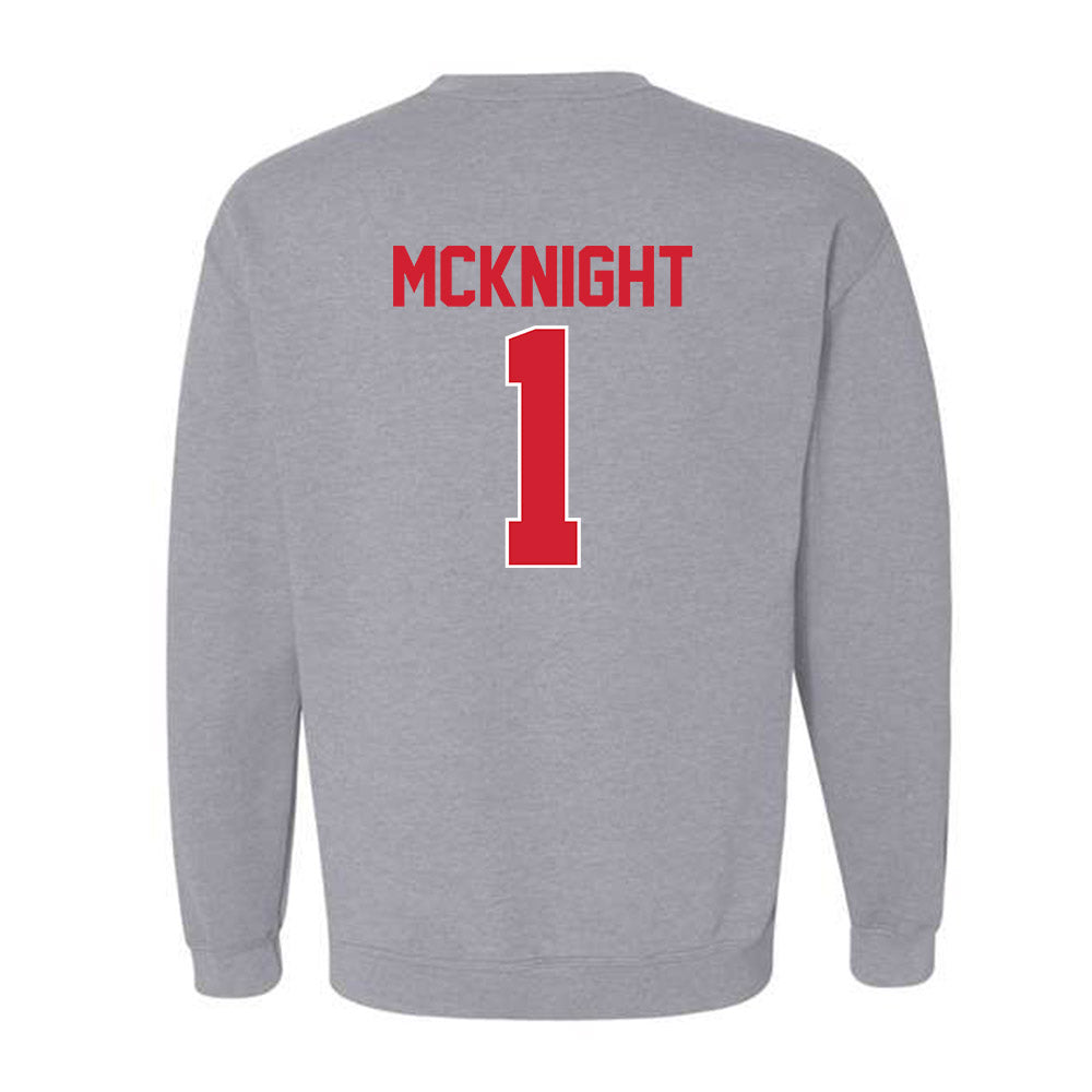 Youngstown State - NCAA Women's Basketball : Evelyn McKnight - Classic Shersey Crewneck Sweatshirt-1