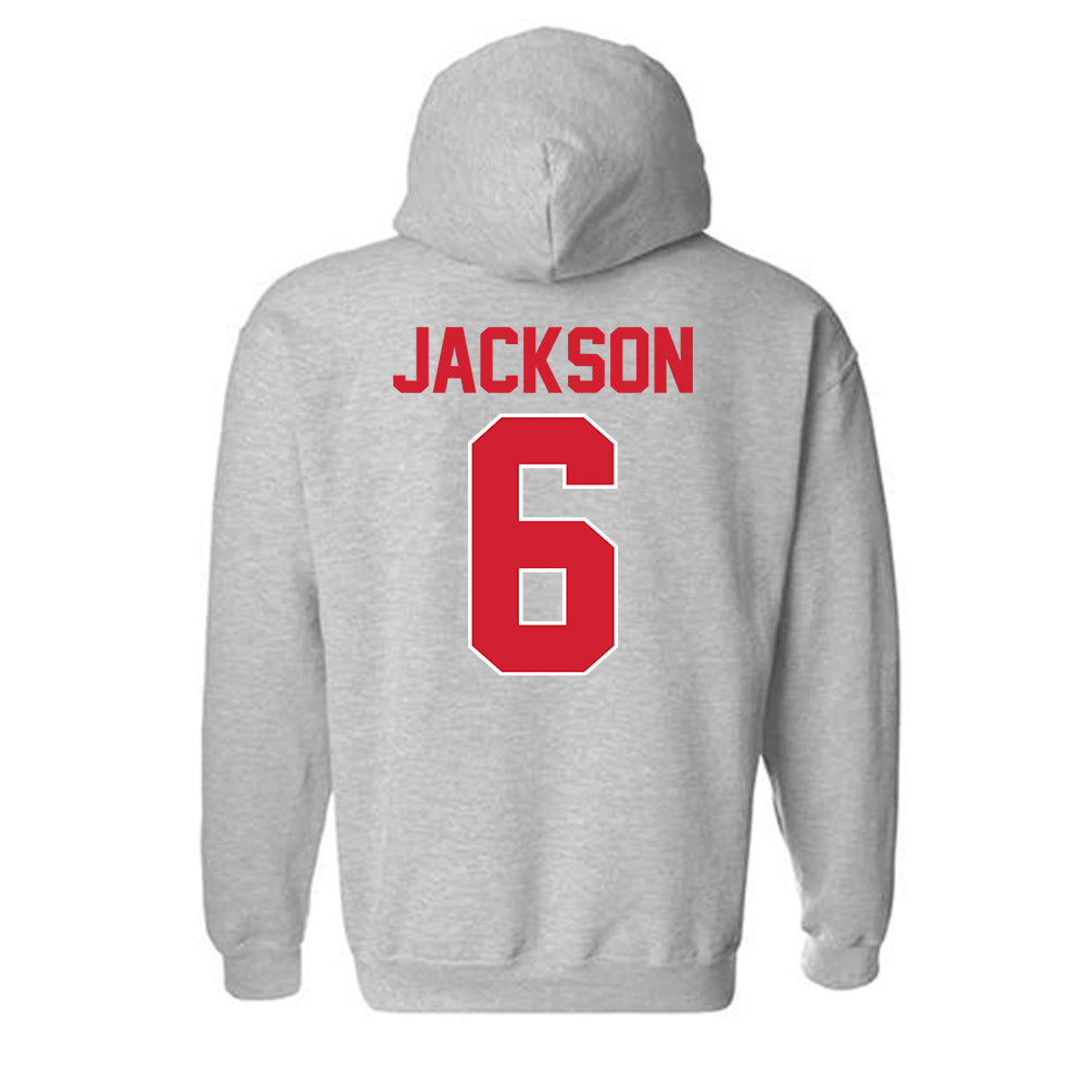 Youngstown State - NCAA Football : Julius Jackson - Classic Shersey Hooded Sweatshirt-1