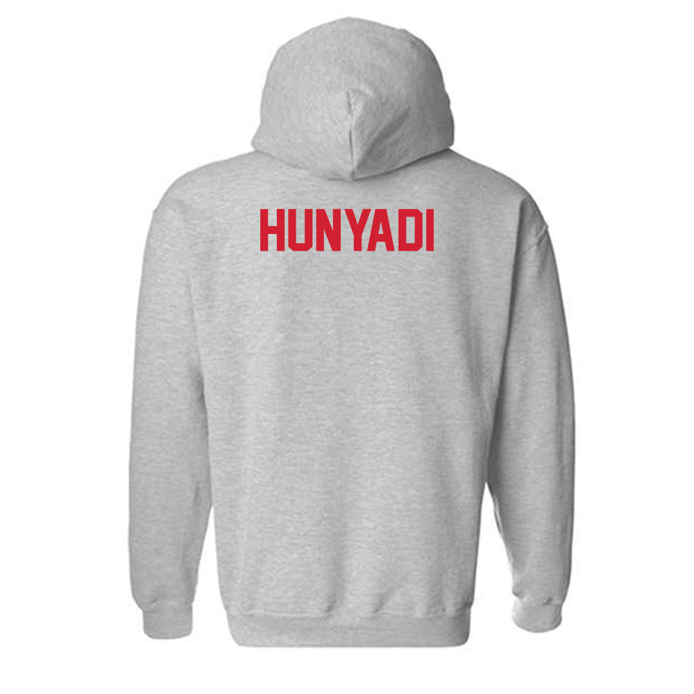 Youngstown State - NCAA Men's Cross Country : Thomas Hunyadi - Classic Shersey Hooded Sweatshirt-1