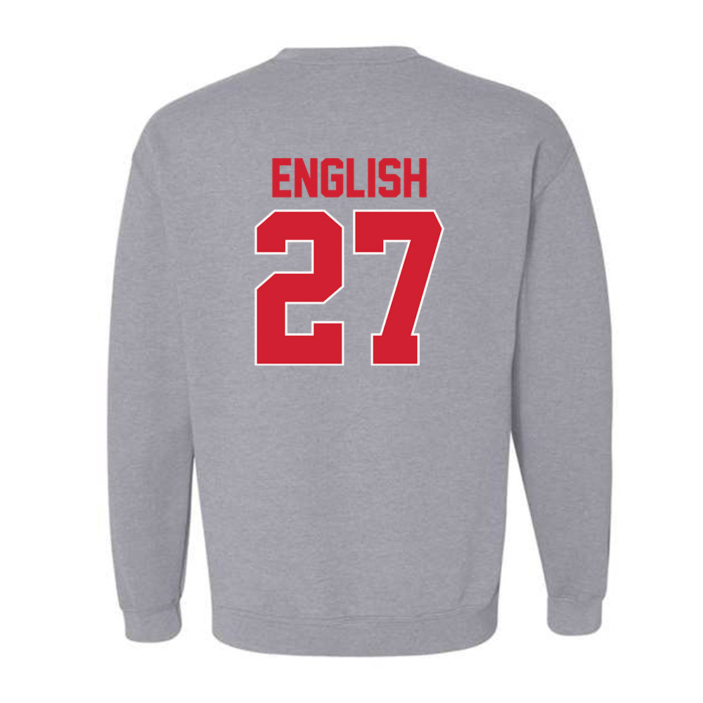 Youngstown State - NCAA Baseball : Aidan English - Classic Shersey Crewneck Sweatshirt-1