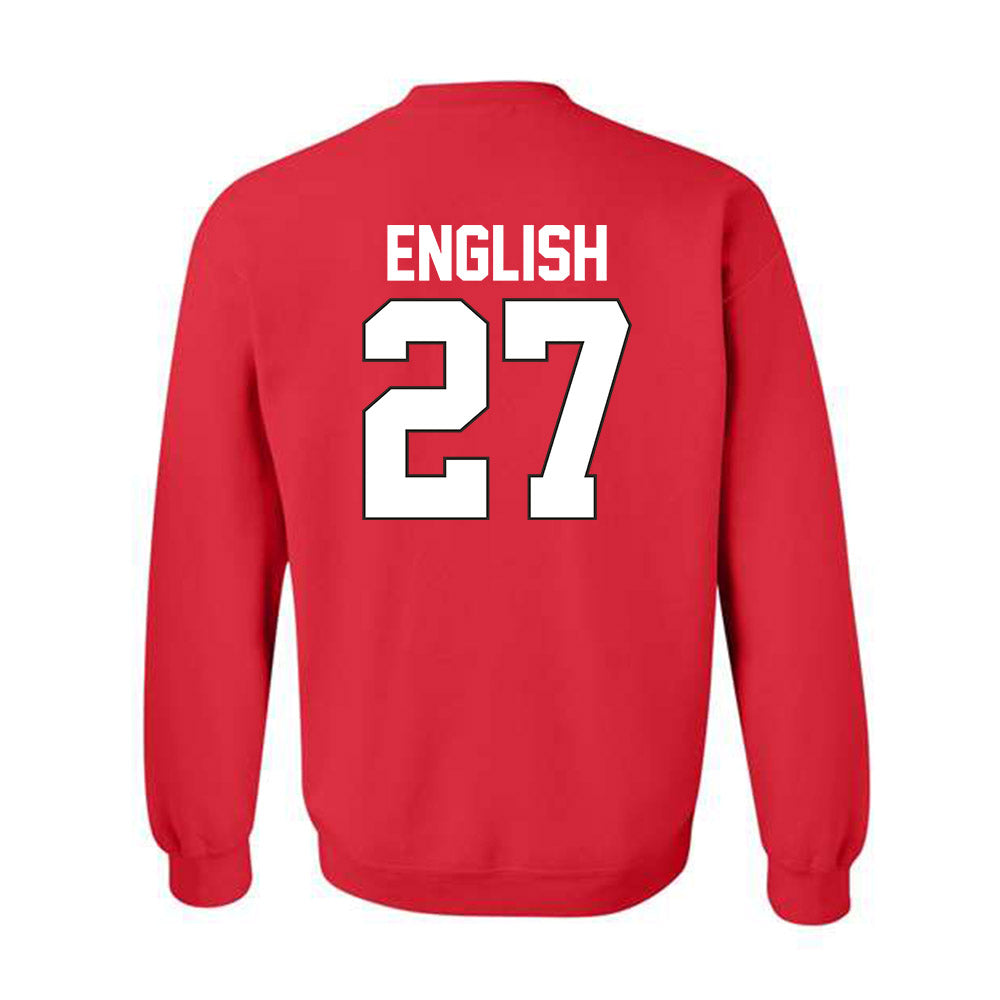 Youngstown State - NCAA Baseball : Aidan English - Classic Shersey Crewneck Sweatshirt-1