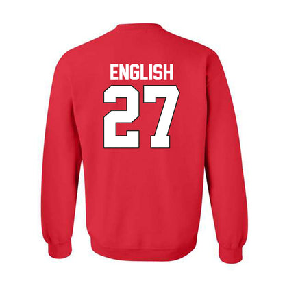 Youngstown State - NCAA Baseball : Aidan English - Classic Shersey Crewneck Sweatshirt-1
