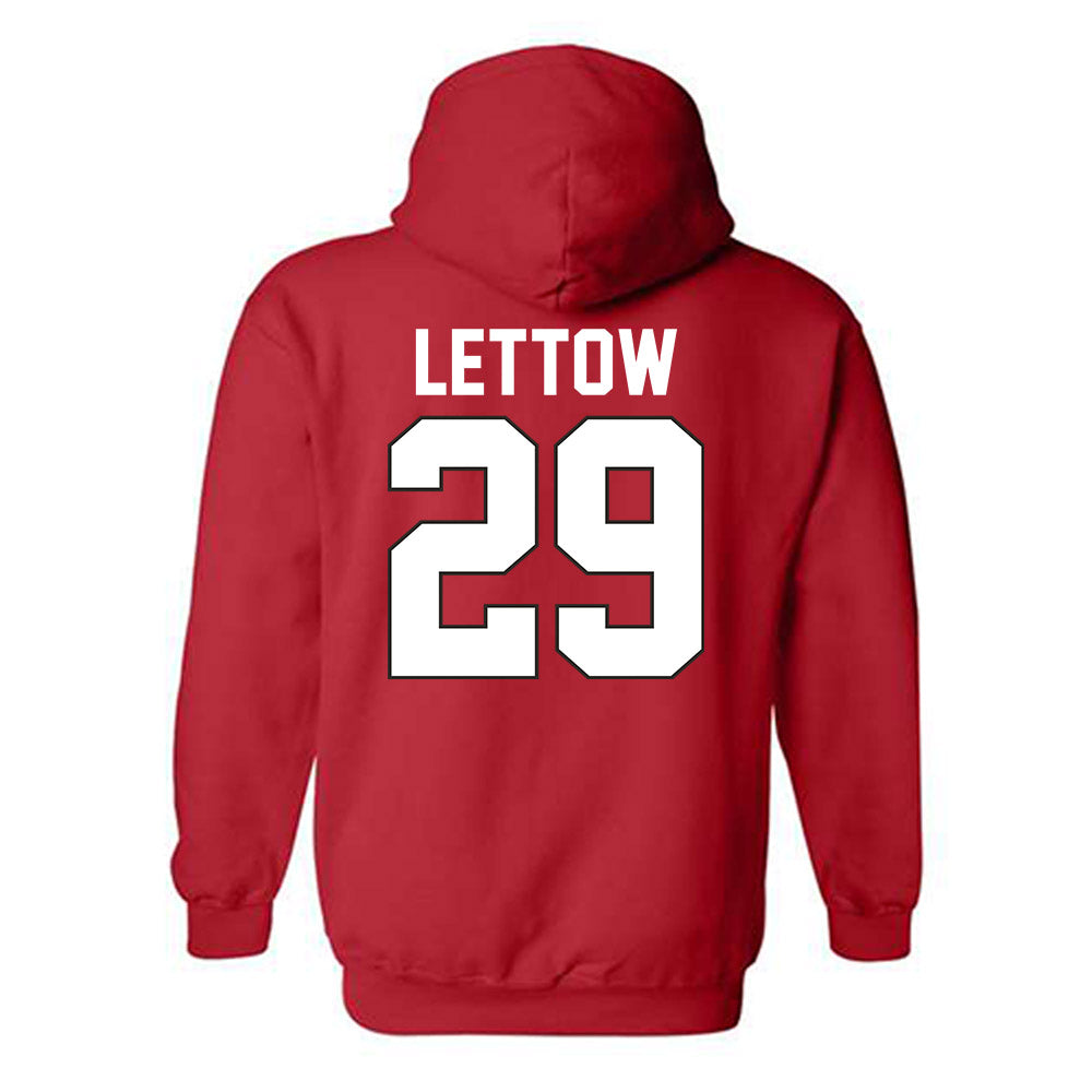 Youngstown State - NCAA Baseball : Dillon Lettow - Classic Shersey Hooded Sweatshirt-1