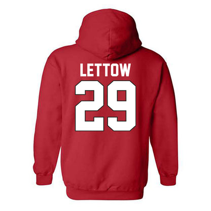 Youngstown State - NCAA Baseball : Dillon Lettow - Classic Shersey Hooded Sweatshirt-1