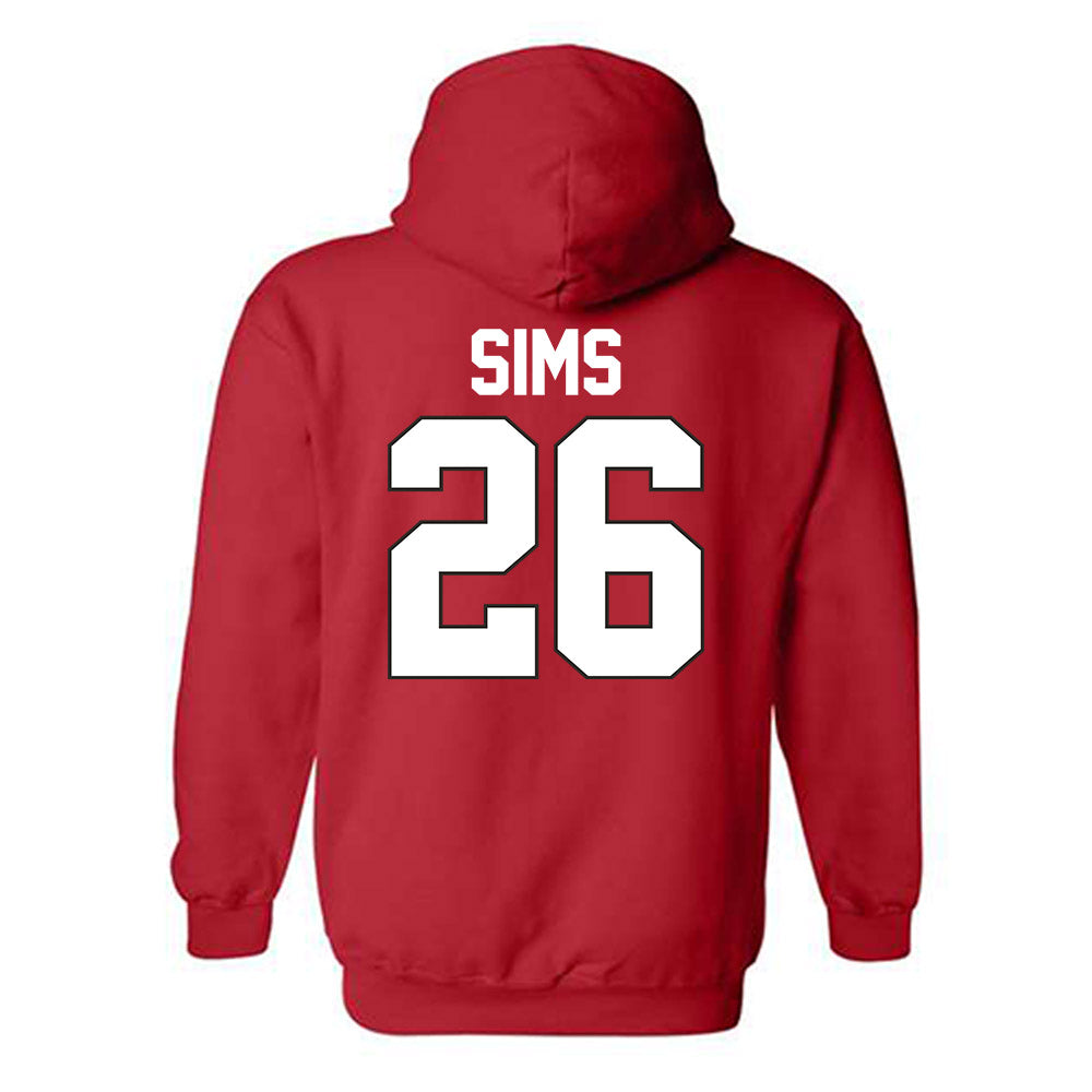 Youngstown State - NCAA Football : Stephen Sims - Classic Shersey Hooded Sweatshirt-1