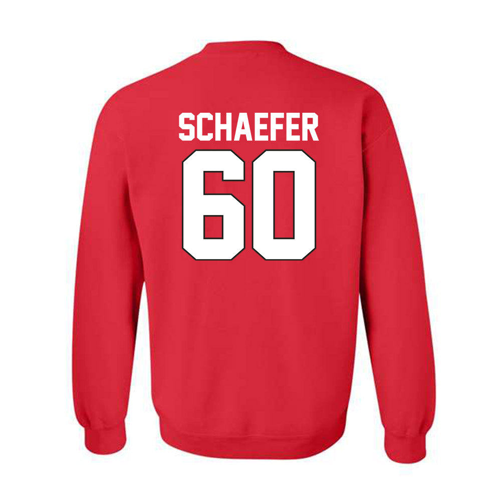 Youngstown State - NCAA Football : Bo Schaefer - Classic Shersey Crewneck Sweatshirt-1