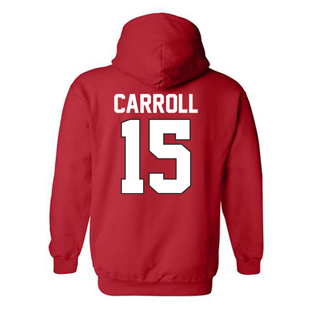 Youngstown State - NCAA Men's Basketball : Cris Carroll - Classic Shersey Hooded Sweatshirt-1