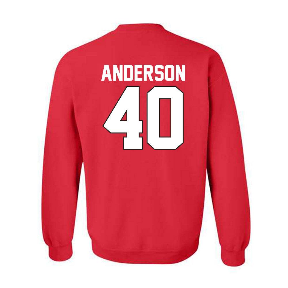 Youngstown State - NCAA Baseball : Brandin Anderson - Classic Shersey Crewneck Sweatshirt-1