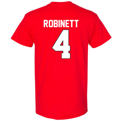 Youngstown State - NCAA Men's Basketball : Tyler Robinett - Classic Shersey T-Shirt-1