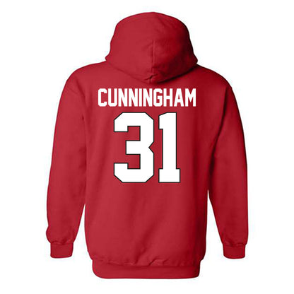 Youngstown State - NCAA Football : Carson Cunningham - Classic Shersey Hooded Sweatshirt-1