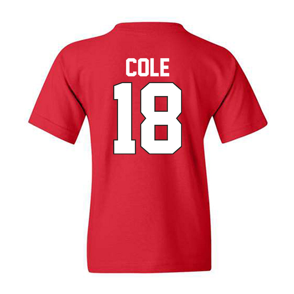 Youngstown State - NCAA Football : Shane Cole - Classic Shersey Youth T-Shirt-1