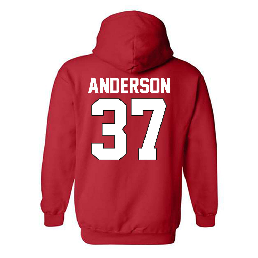Youngstown State - NCAA Football : Evan Anderson - Classic Shersey Hooded Sweatshirt-1