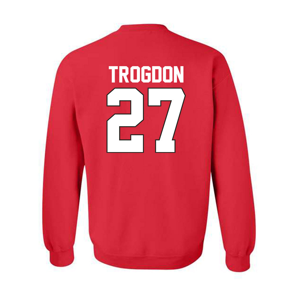 Youngstown State - NCAA Baseball : Brayden Trogdon - Classic Shersey Crewneck Sweatshirt-1