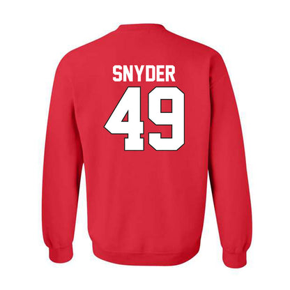 Youngstown State - NCAA Football : AJ Snyder - Classic Shersey Crewneck Sweatshirt-1