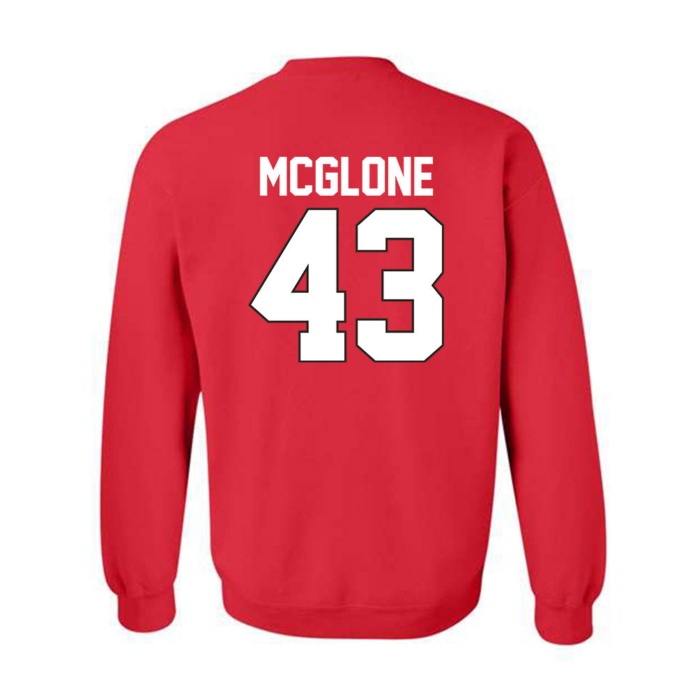 Youngstown State - NCAA Football : Michael McGlone - Classic Shersey Crewneck Sweatshirt-1
