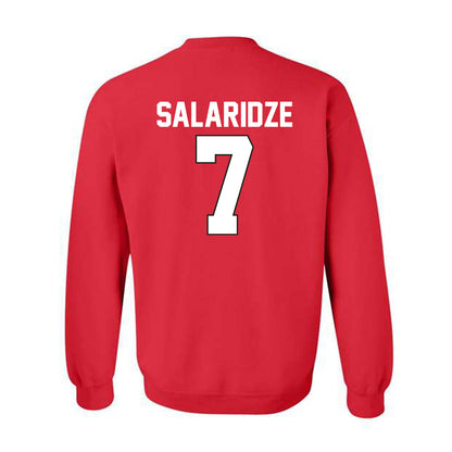 Youngstown State - NCAA Men's Basketball : Vladimer Salaridze - Classic Shersey Crewneck Sweatshirt-1