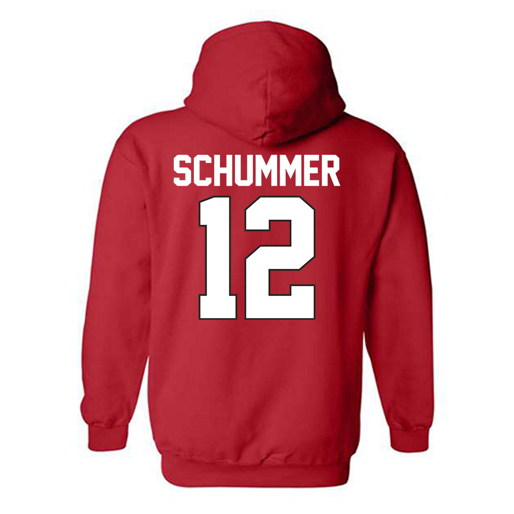 Youngstown State - NCAA Baseball : Ryan Schummer - Classic Shersey Hooded Sweatshirt-1