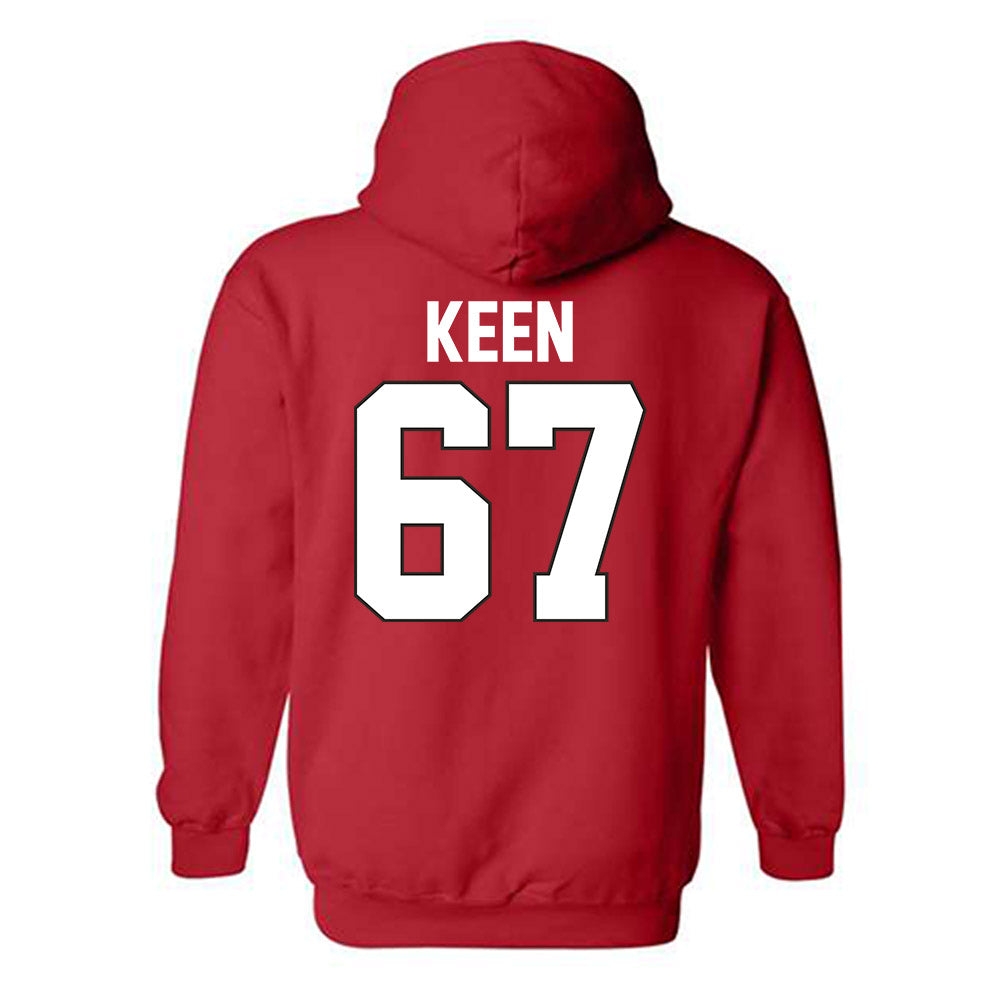 Youngstown State - NCAA Football : Van Keen - Classic Shersey Hooded Sweatshirt-1