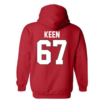 Youngstown State - NCAA Football : Van Keen - Classic Shersey Hooded Sweatshirt-1