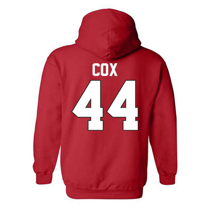 Youngstown State - NCAA Baseball : Banks Cox - Classic Shersey Hooded Sweatshirt-1