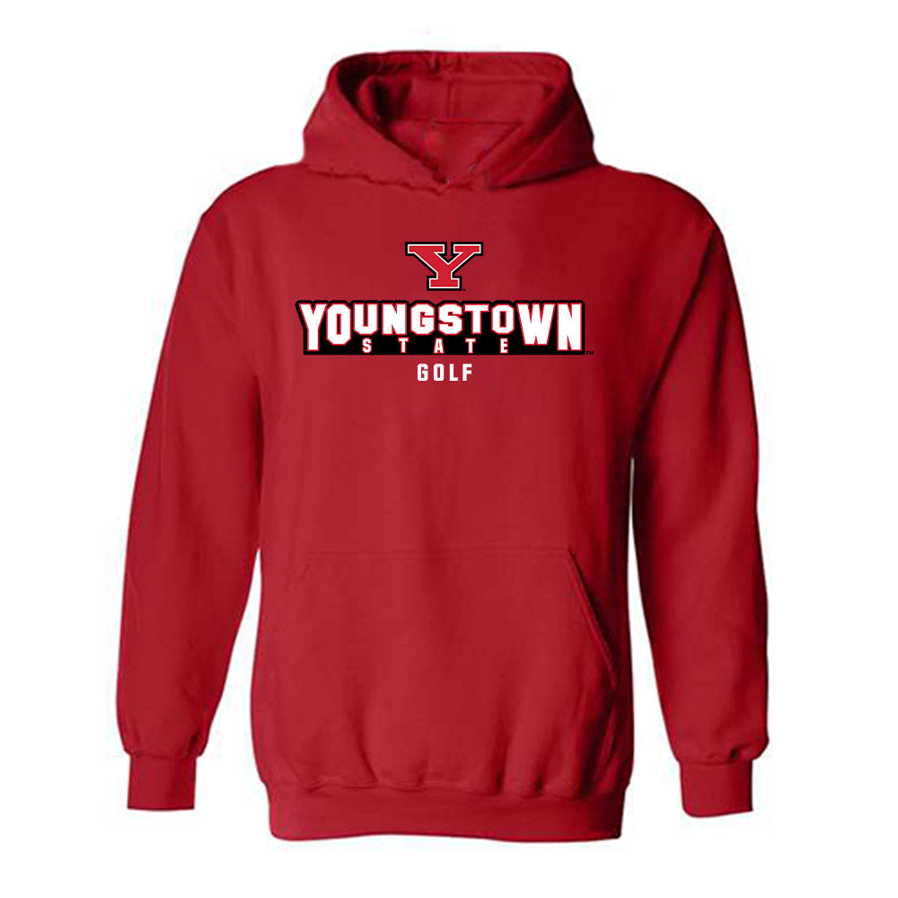 Youngstown State - NCAA Women's Golf : Hailey Boss - Classic Shersey Hooded Sweatshirt-0
