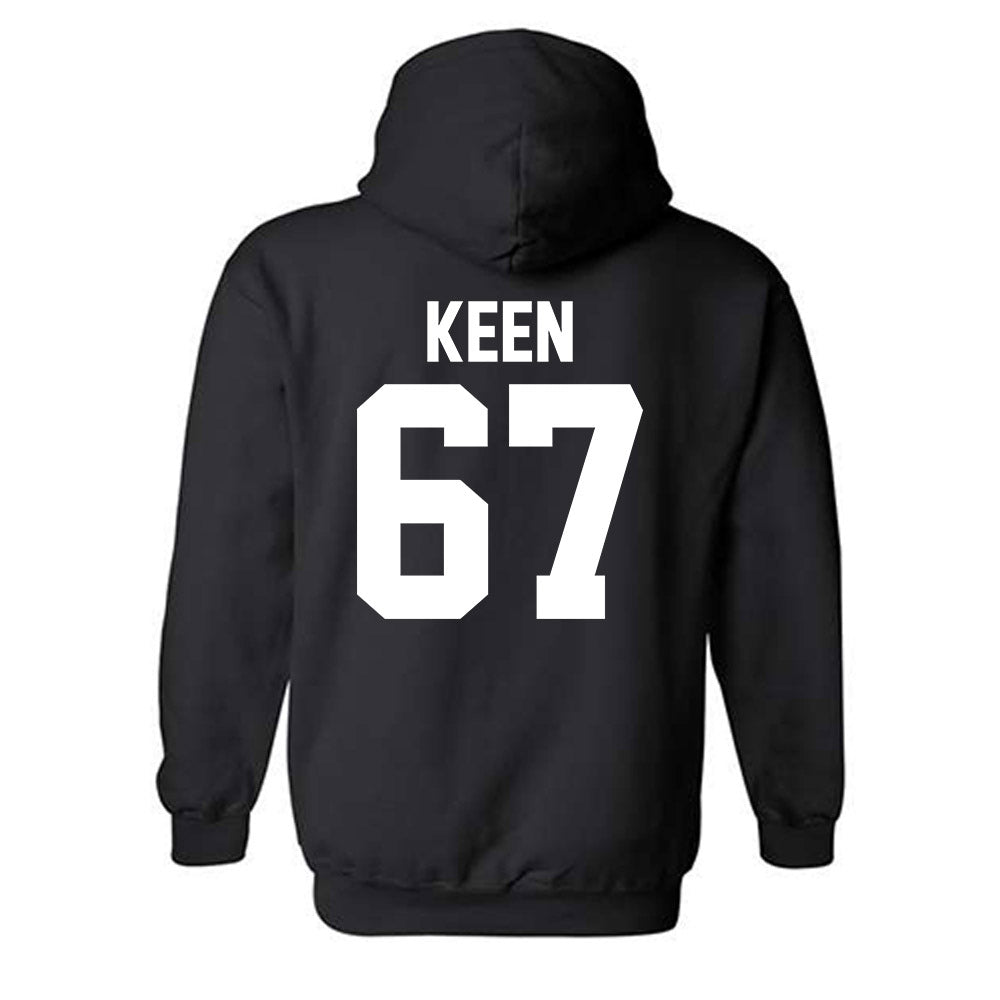 Youngstown State - NCAA Football : Van Keen - Classic Fashion Shersey Hooded Sweatshirt-1