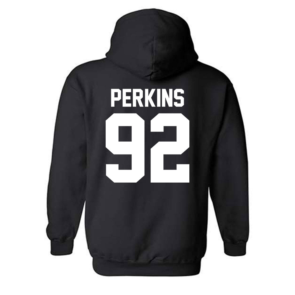 Youngstown State - NCAA Football : Devaughn Perkins - Classic Fashion Shersey Hooded Sweatshirt-1