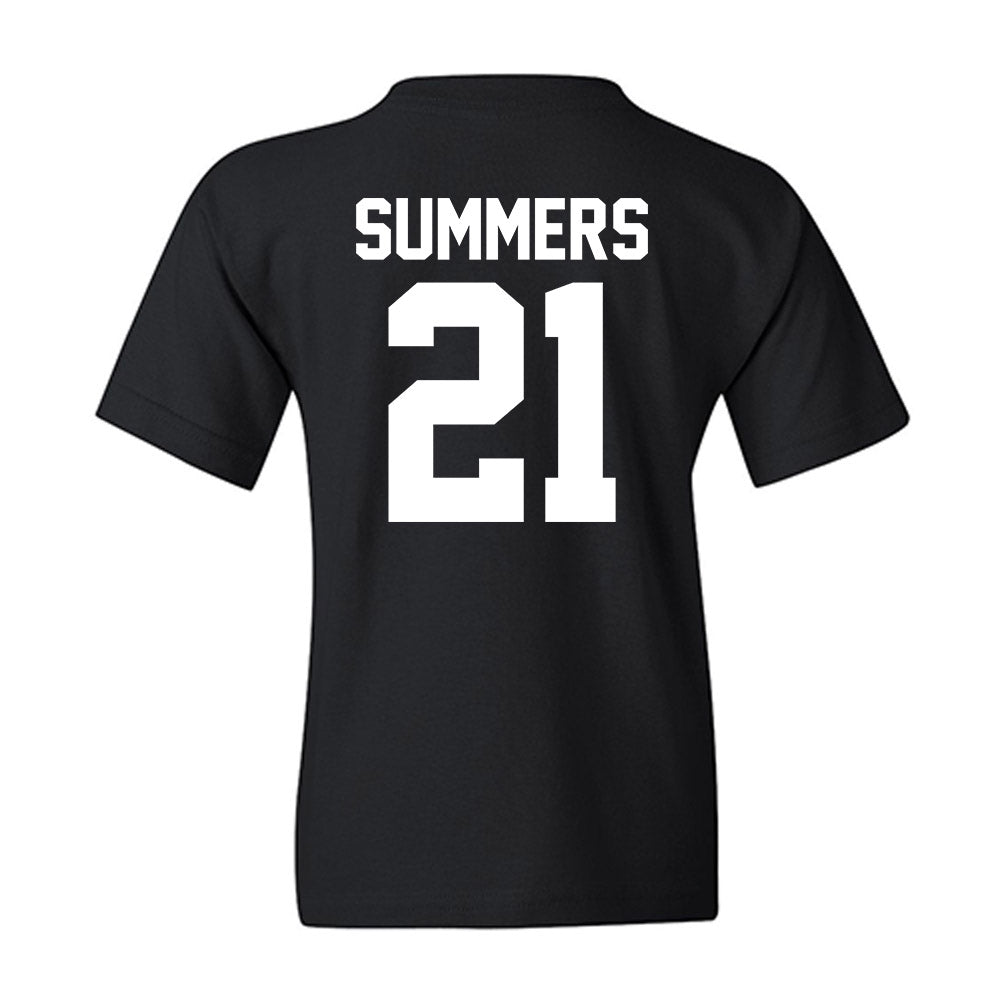 Youngstown State - NCAA Men's Basketball : Elijah Summers - Classic Fashion Shersey Youth T-Shirt-1