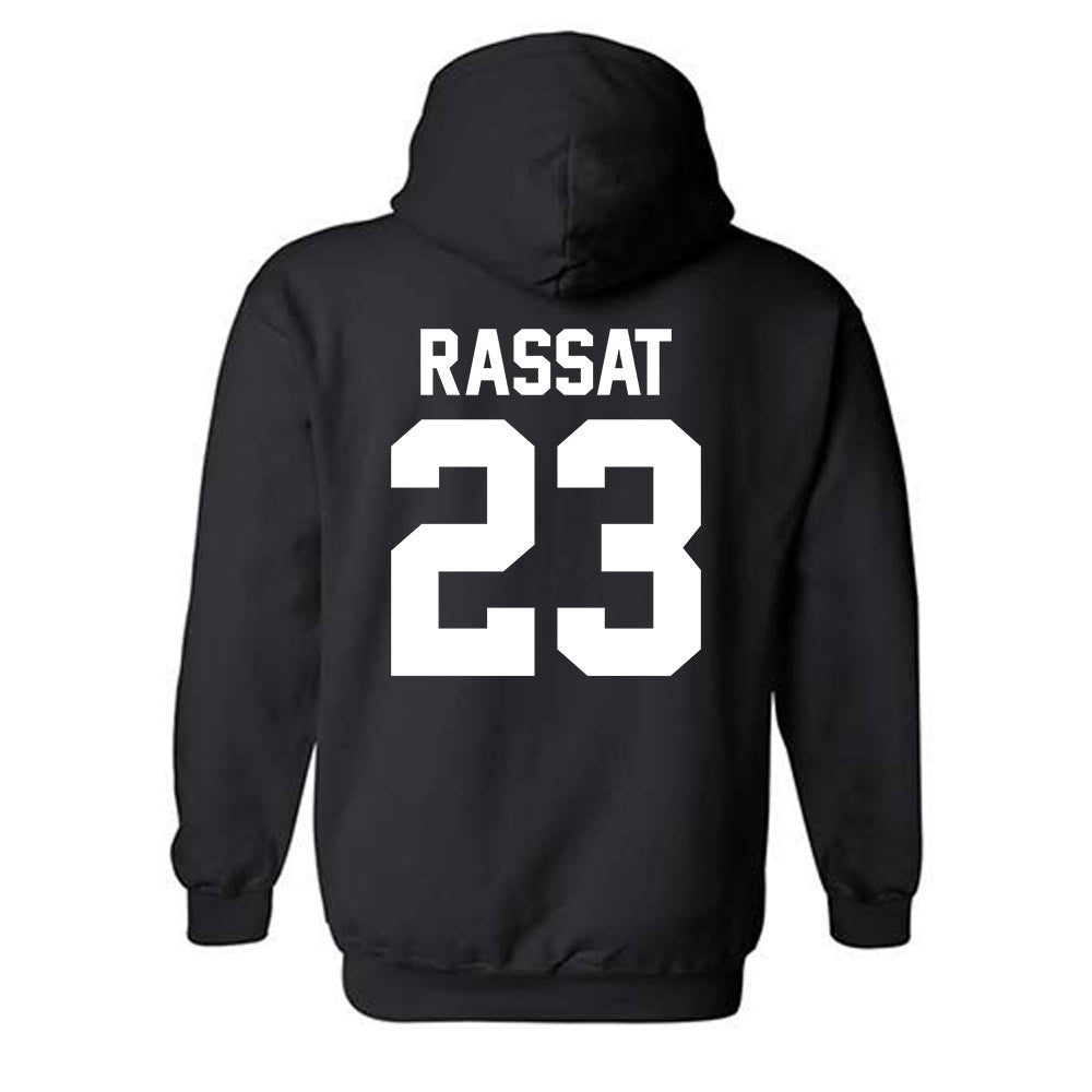 Youngstown State - NCAA Men's Tennis : William Rassat - Classic Fashion Shersey Hooded Sweatshirt-1