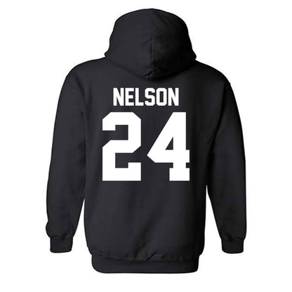 Youngstown State - NCAA Baseball : Braylon Nelson - Classic Fashion Shersey Hooded Sweatshirt-1