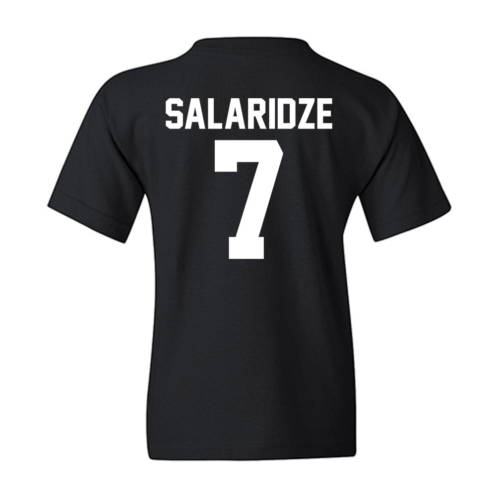 Youngstown State - NCAA Men's Basketball : Vladimer Salaridze - Classic Fashion Shersey Youth T-Shirt-1
