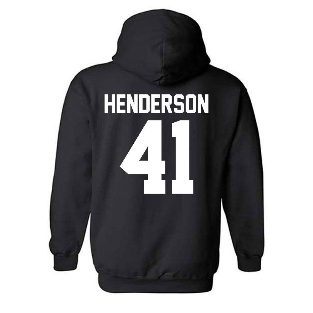 Youngstown State - NCAA Baseball : Mark Henderson - Classic Fashion Shersey Hooded Sweatshirt-1