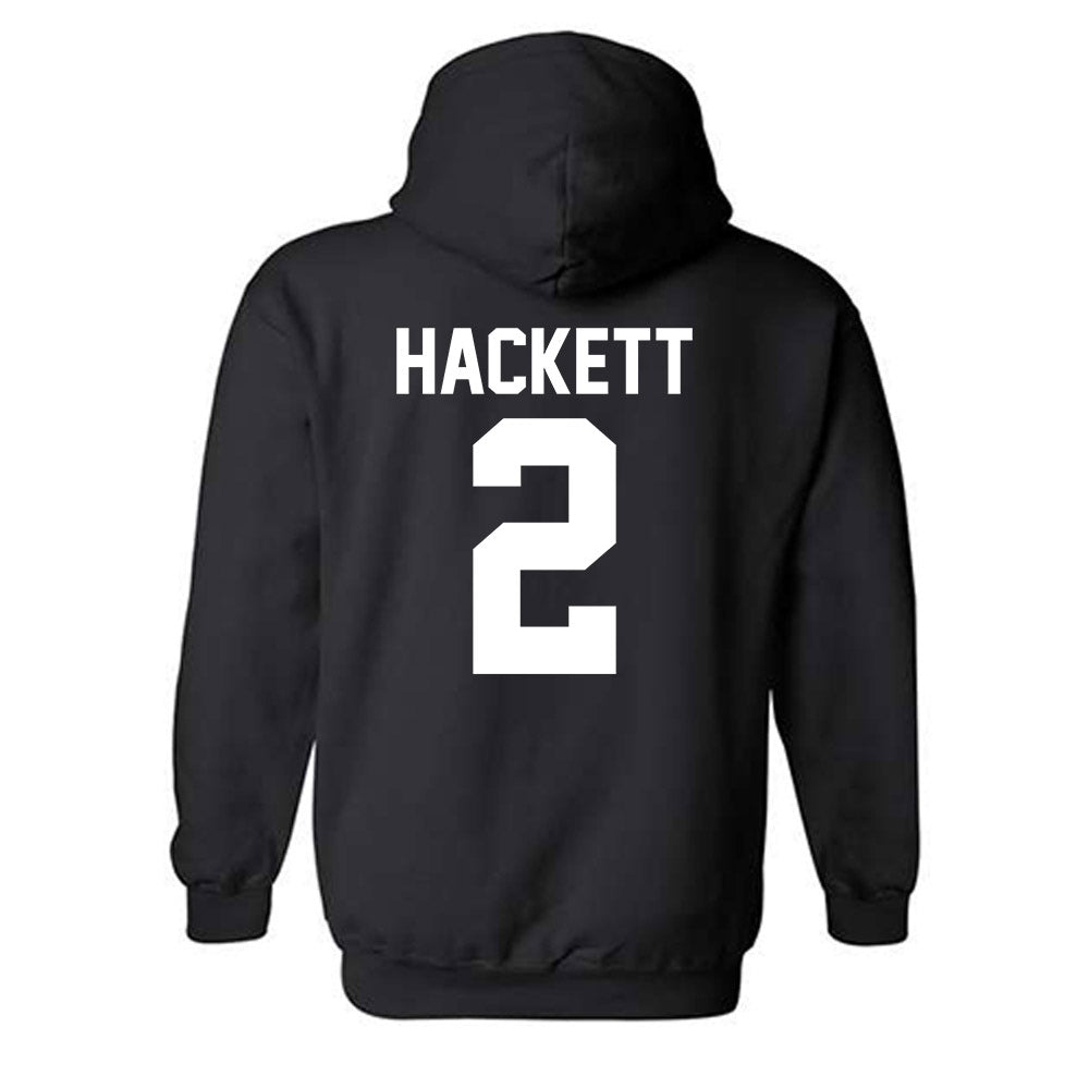 Youngstown State - NCAA Football : Isaiah Hackett - Classic Fashion Shersey Hooded Sweatshirt-1