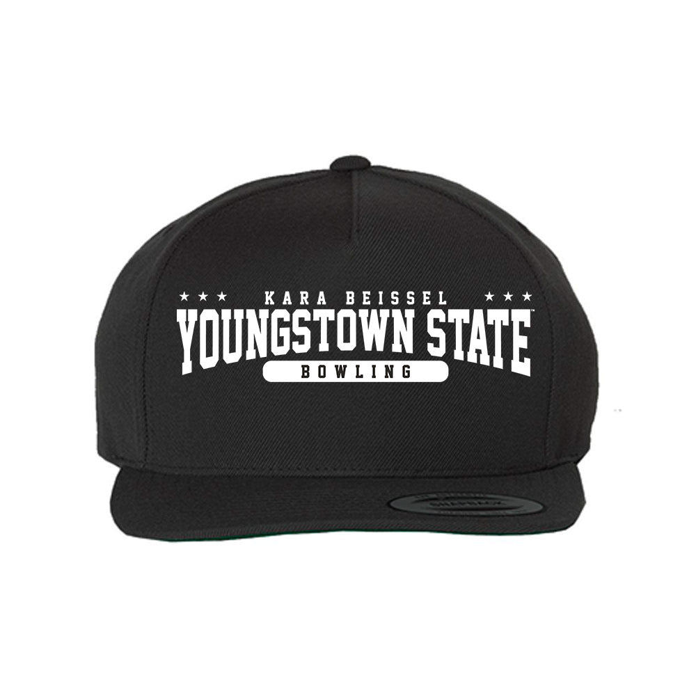 Youngstown State - NCAA Women's Bowling : Kara Beissel - Snapback Hat-0