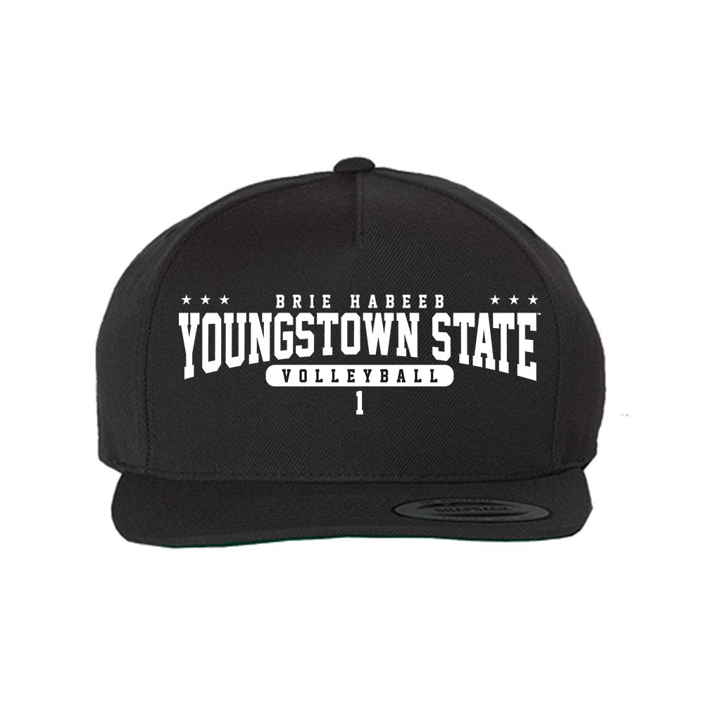 Youngstown State - NCAA Women's Volleyball : Brie Habeeb - Snapback Hat-0