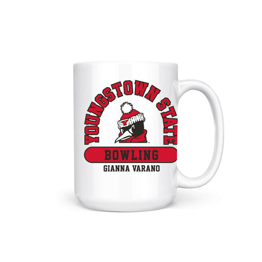 Youngstown State - NCAA Women's Bowling : Gianna Varano - Coffee Mug-0