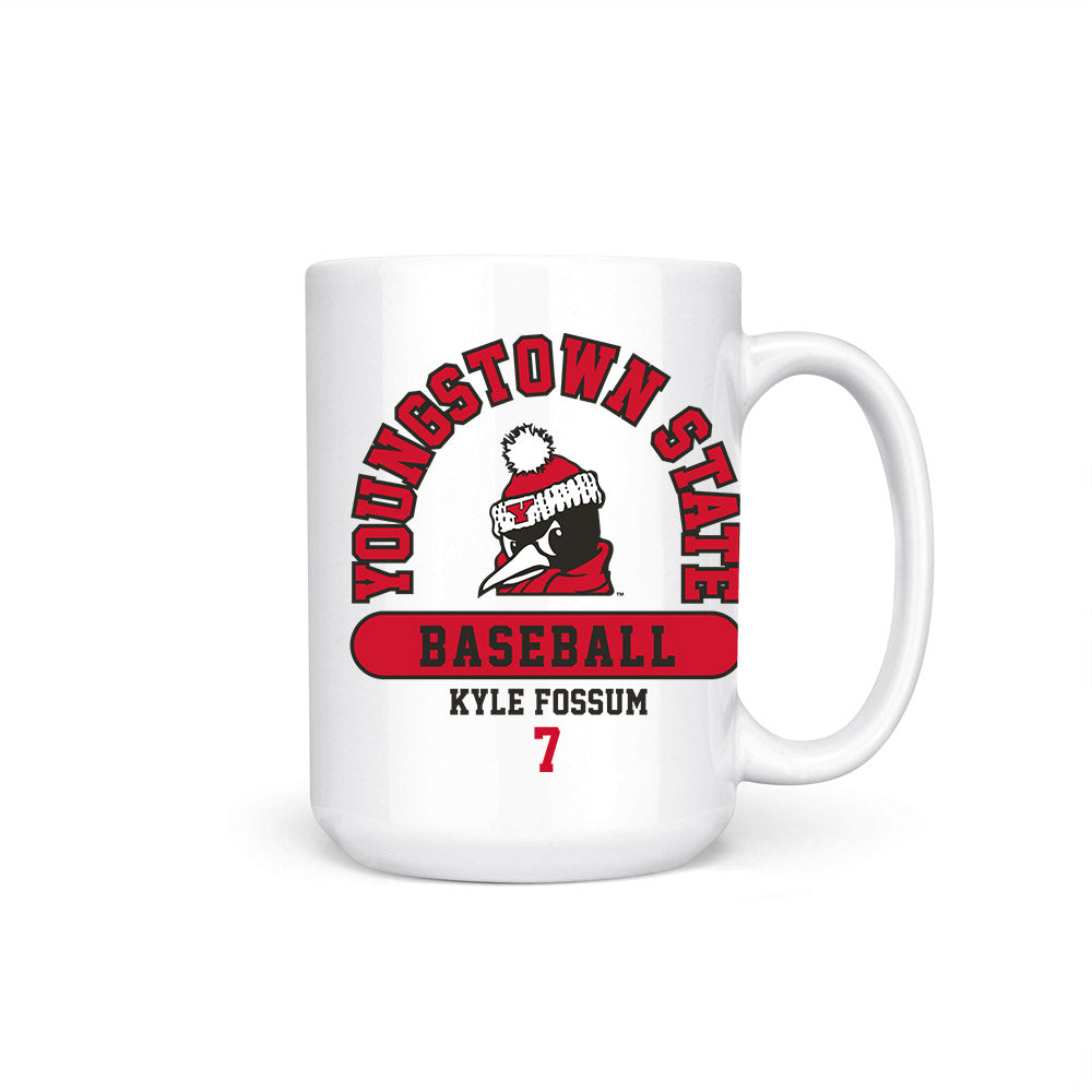 Youngstown State - NCAA Baseball : Kyle Fossum - Coffee Mug-0