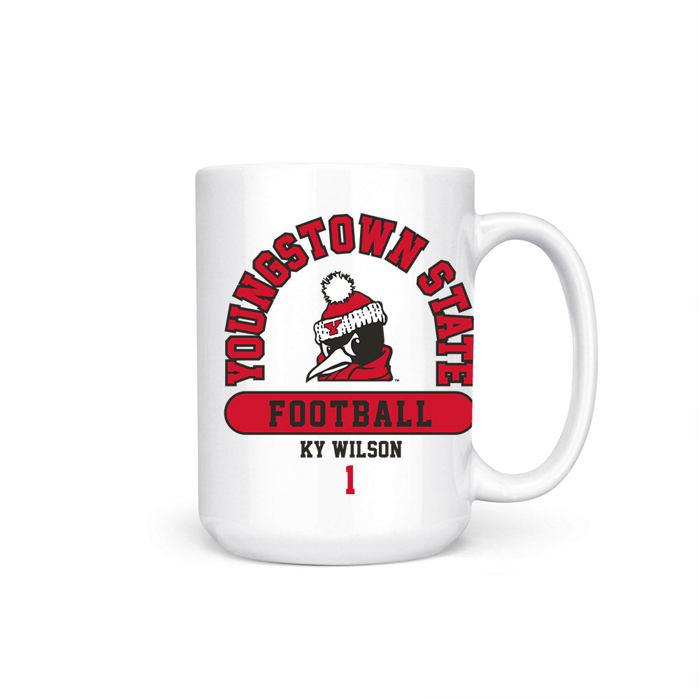 Youngstown State - NCAA Football : Ky Wilson - Coffee Mug-0